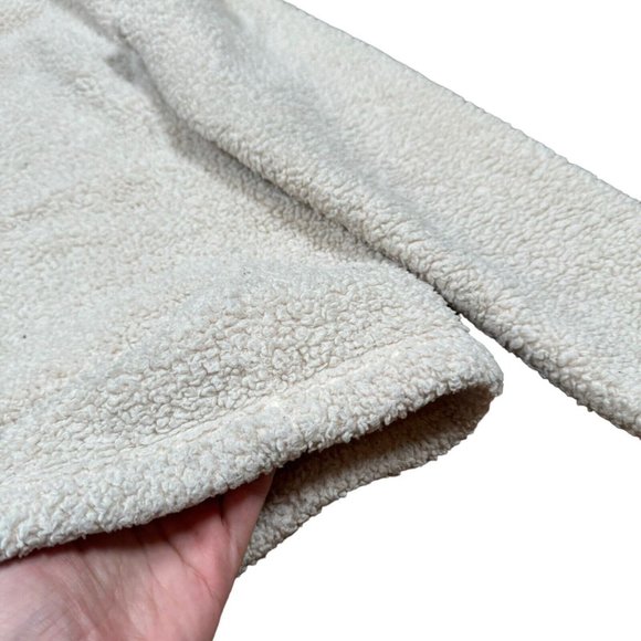 Patagonia Women’s Sz S Small Los Gatos‎ 1/4 Zip Creme Beige Sweater Top 25235 - Picture 8 of 12